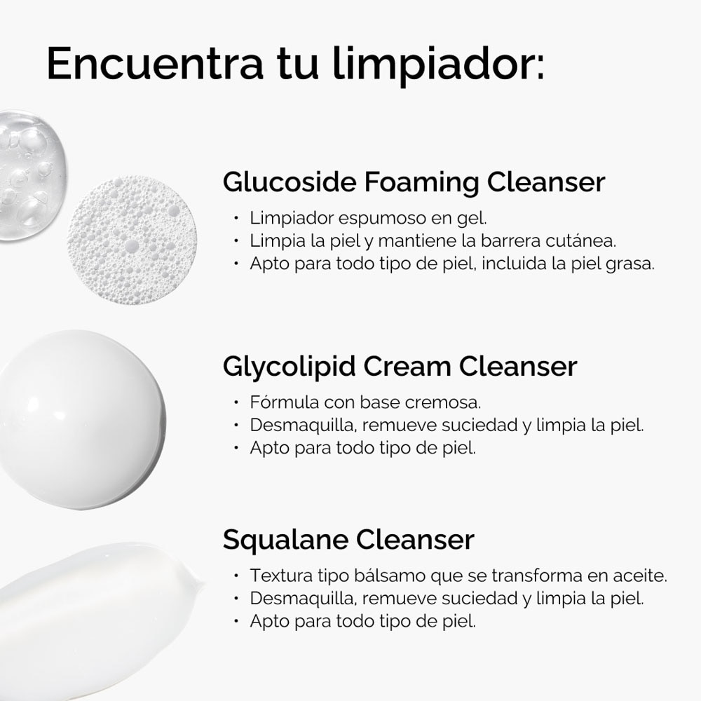 GLYCOLIPID CREAM CLEANSER (LIMPIADOR Y DESMAQUILLANTE PARA EL ROSTRO CON GLIPOL&Iacute;PIDOS)